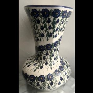 POLISH POTTERY VASE